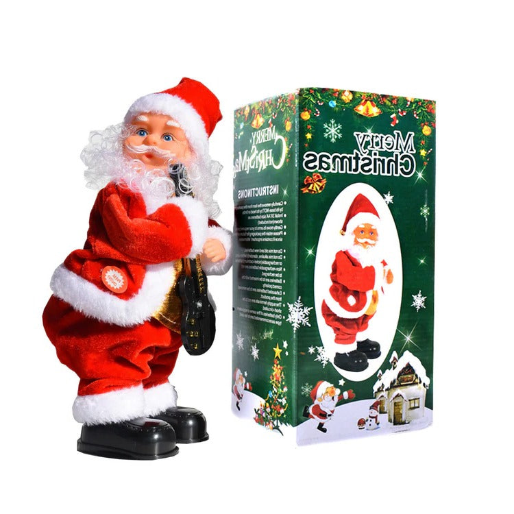 Climbing Santa Holiday Display Toy - Animated Christmas Decoration for Festive Cheer