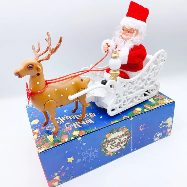 Climbing Santa Holiday Display Toy - Animated Christmas Decoration for Festive Cheer