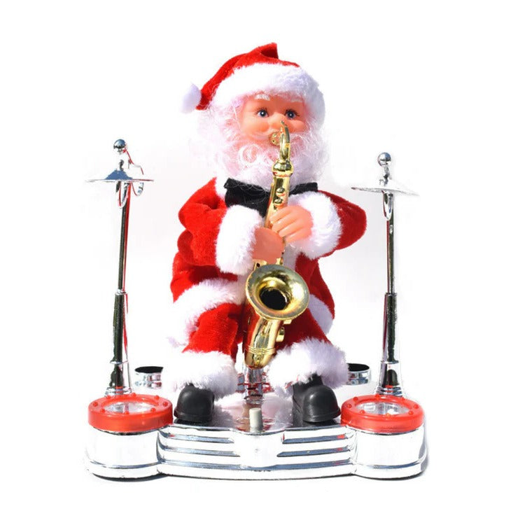 Climbing Santa Holiday Display Toy - Animated Christmas Decoration for Festive Cheer