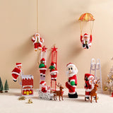 Climbing Santa Holiday Display Toy - Animated Christmas Decoration for Festive Cheer