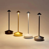Cordless LED Desk Lamp – Touch Control, Dimmable & Rechargeable Design