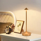 Cordless LED Desk Lamp – Touch Control, Dimmable & Rechargeable Design