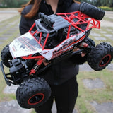 RC Off-Road Monster Truck – 4WD Drive, Remote Control & Rechargeable Battery