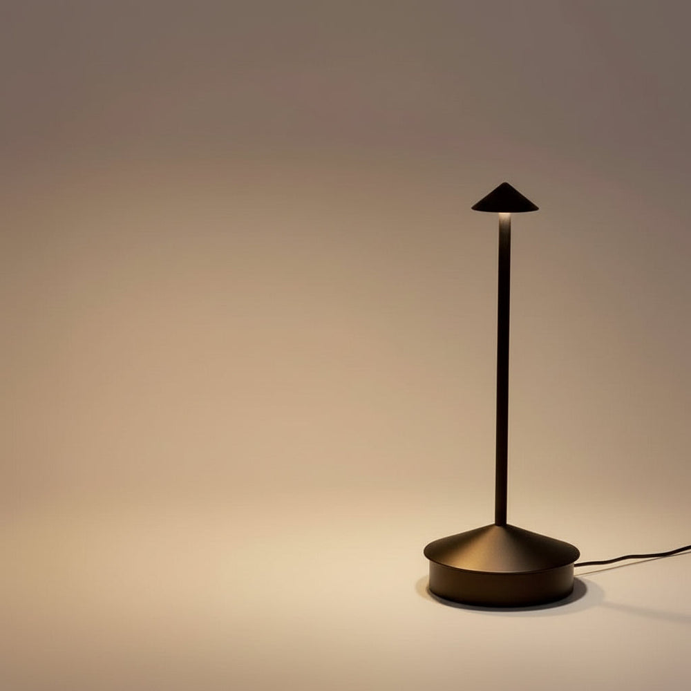 Cordless LED Desk Lamp – Touch Control, Dimmable & Rechargeable Design