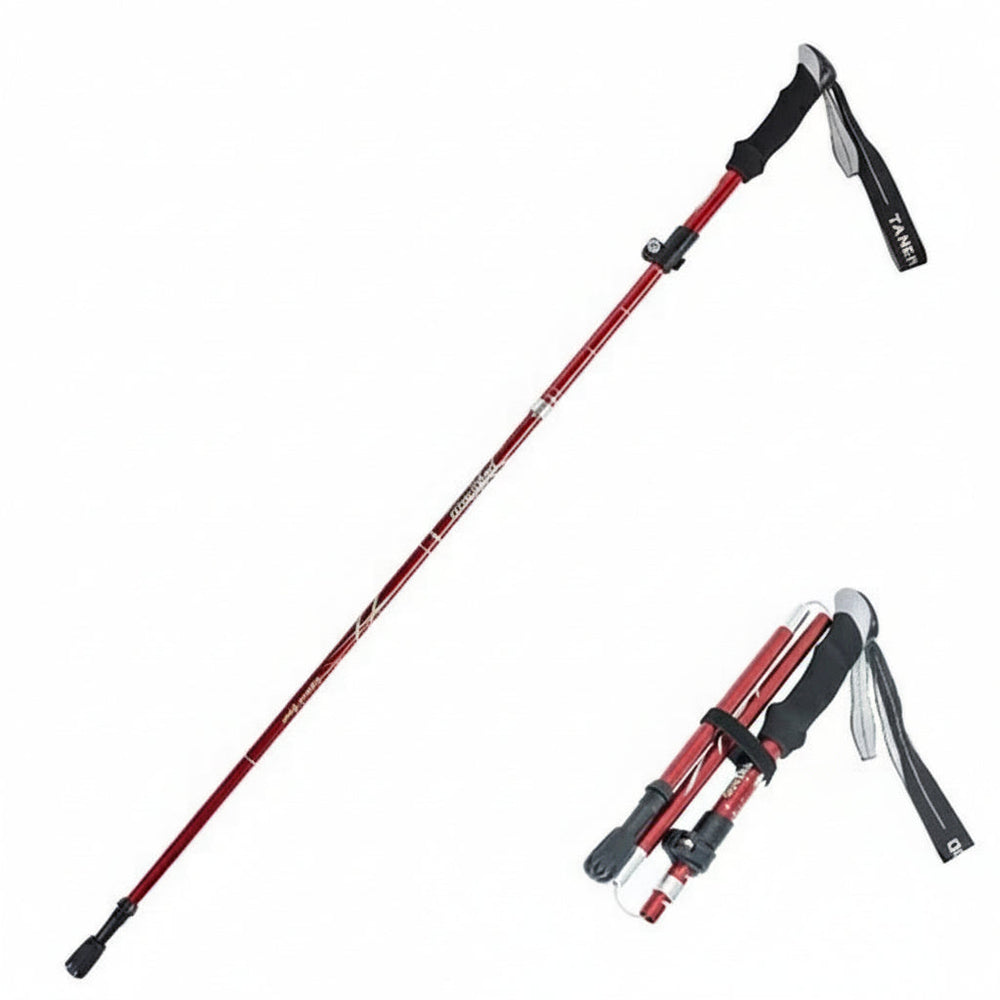 Trekking Pole – Foldable Telescoping Design, Adjustable Length & Aluminum Alloy