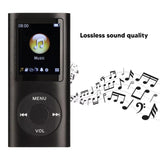 MP3 Player – 1.8-Inch LCD Screen, Lossless Audio & Compact Lightweight Design