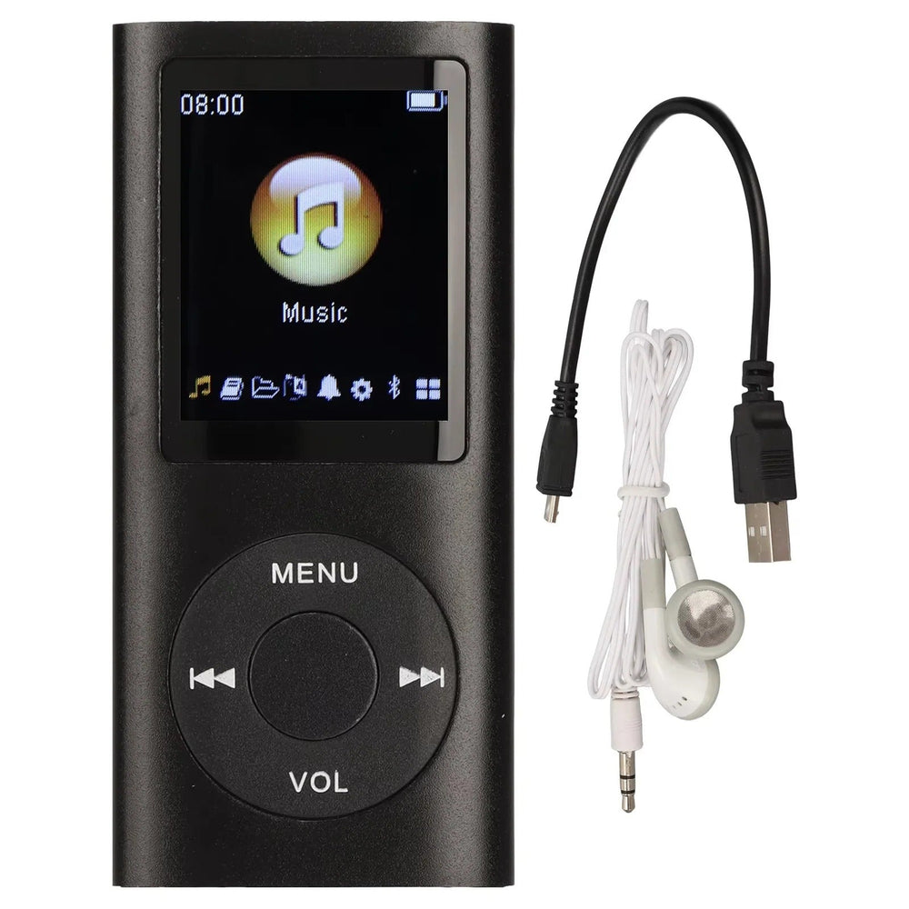 MP3 Player – 1.8-Inch LCD Screen, Lossless Audio & Compact Lightweight Design