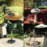 Fountain Pump – Solar-Powered, Floating Design & Bird Bath Fit