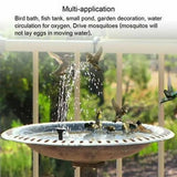 Fountain Pump – Solar-Powered, Floating Design & Bird Bath Fit