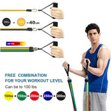 Resistance Band Set – 11-Piece, Home Workout & Strength Training Kit