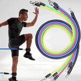 Resistance Band Set – 11-Piece, Home Workout & Strength Training Kit