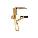 Adjustable Weighted Mantle Hook for Holiday Stockings & Greenery - Secure & Stylish Decoration Solution