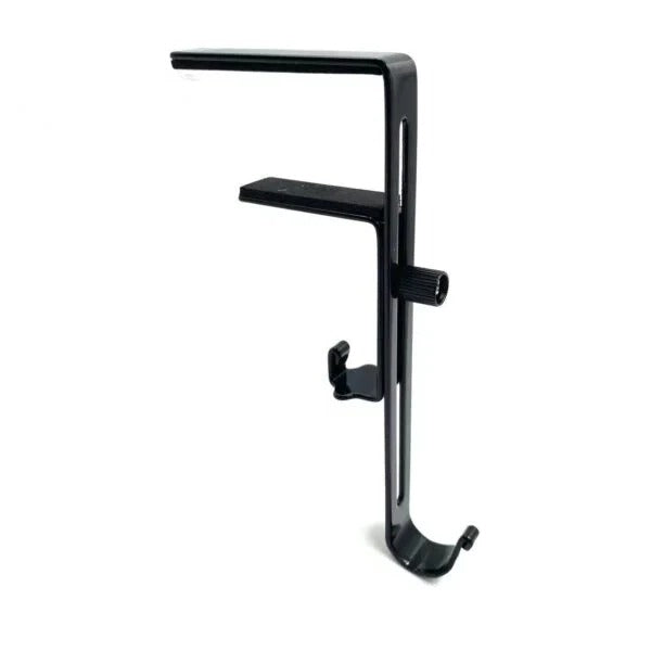 Adjustable Weighted Mantle Hook for Holiday Stockings & Greenery - Secure & Stylish Decoration Solution