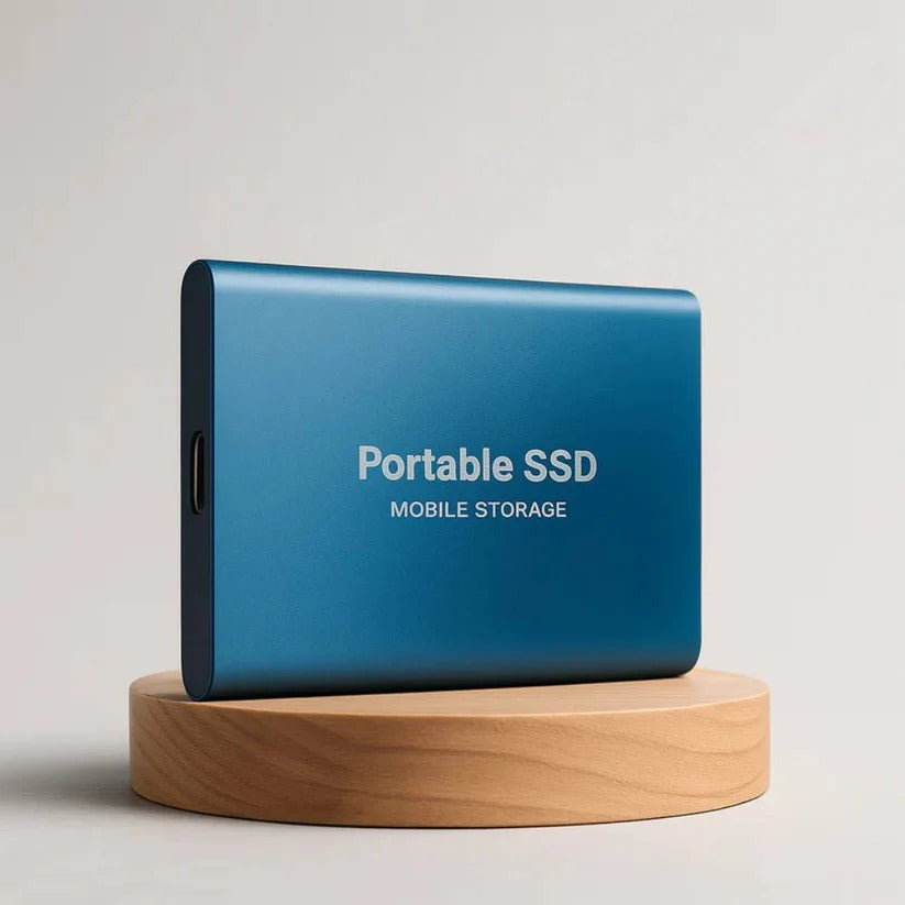 Portable External SSD – USB-C 3.1, High-Speed Transfer & Multi-Device Compatible