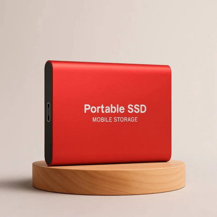 Portable External SSD – USB-C 3.1, High-Speed Transfer & Multi-Device Compatible