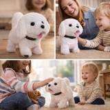 Robot Dog Interactive Plush Puppy Toy Realistic Walking Puppy