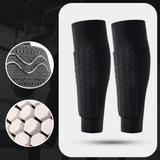 World Cup Football Shin Guard Sleeves Honeycomb Padded Compression