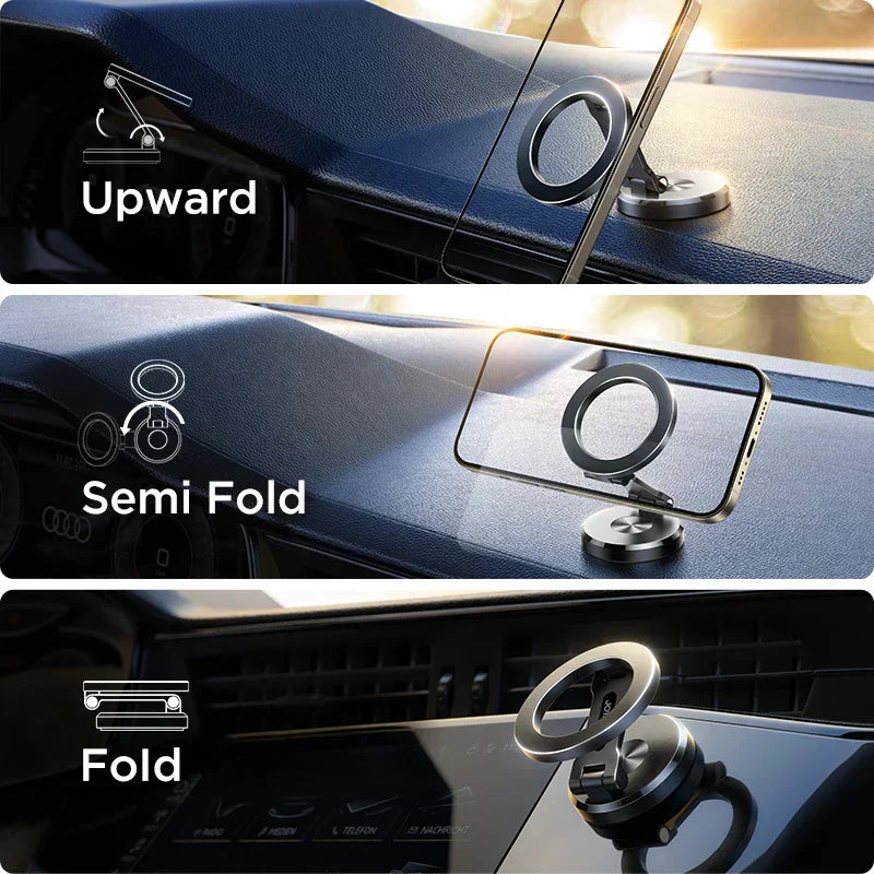 Optimized Product Title: **Magnetischer Auto-Handyhalter mit 360° Drehfunktion – Universeller Handyhalter für sicheres Fahren, kompatibel mit allen Smartphones**