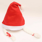 Santa Claus LED Light-Up Christmas Hat - Festive Holiday Headwear for Christmas Parties & Celebrations