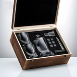 WhiskeyWave – Luxurious Crystal Whiskey Decanter and Glasses Set