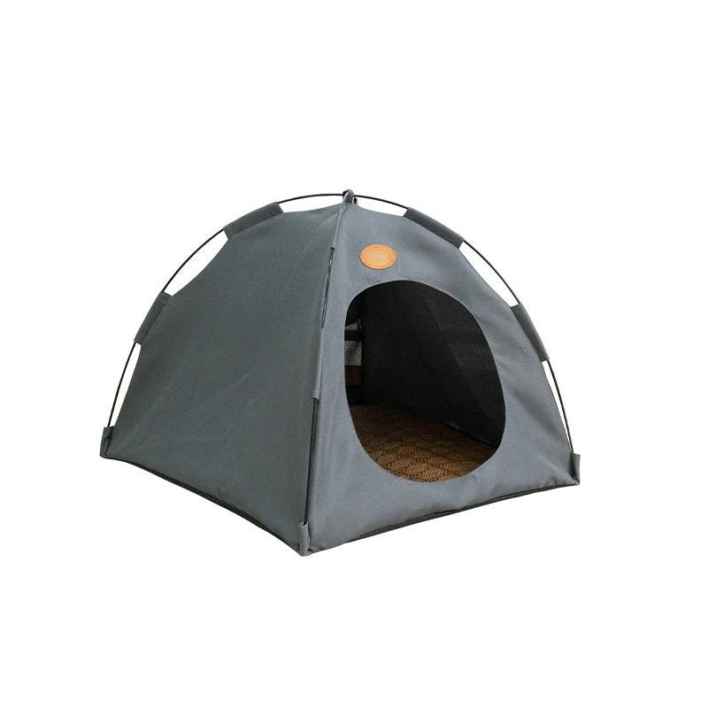 Foldable Cat & Small Dog Tent – Enclosed Retreat, Soft Lining & Collapsible Design