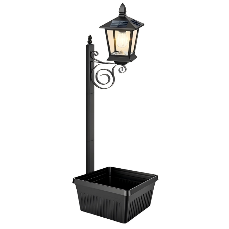 Enhanced Product Title: "Solar-Pflanzleuchte mit integriertem Blumentopf – Warmweißes LED-Licht für Garten und Balkon" 

This optimized title includes relevant keywords while providing additional context to attract potential buyers.