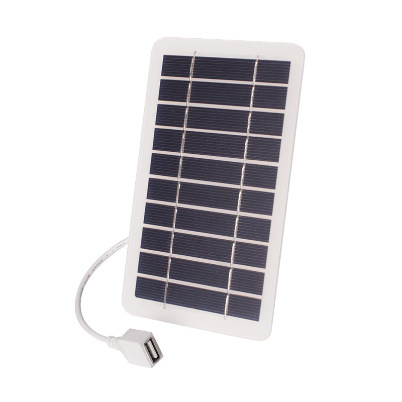 Portable Solar Panel – 2W 5V, USB Output, Foldable for Camping & Emergency
