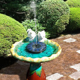 Floating Solar Fountain Pump – 17cm, Cordless Solar-Powered & Bird Bath Fountain