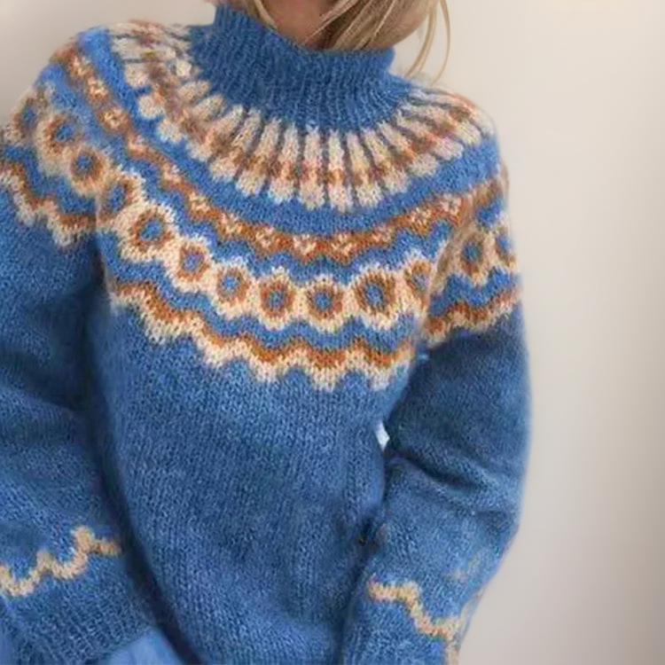 Inge Cozy Turtleneck Sweater - Soft & Warm Knit Pullover for Ultimate Comfort
