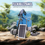 Portable Solar Panel – 2W 5V, USB Output, Foldable for Camping & Emergency