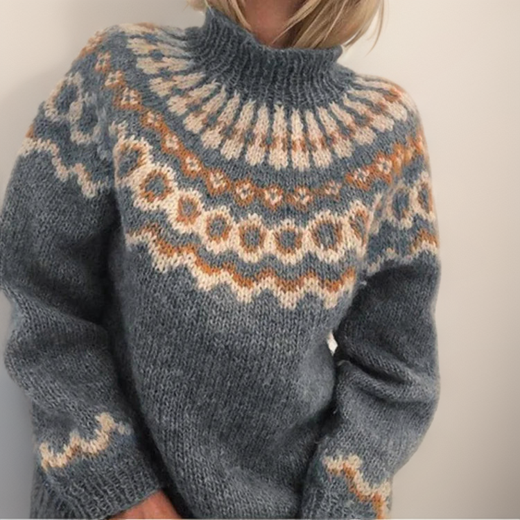 Olivia Cozy Turtleneck Sweater - Stylish & Comfortable Knitwear for All Seasons