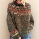Pedrini Retro Rollkragenpullover für Damen – Stylischer Pullover im Vintage-Look