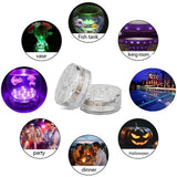 Submersible LED Pool Lights – IP68 Waterproof, 16 RGB Colors, Remote, 3-Pack