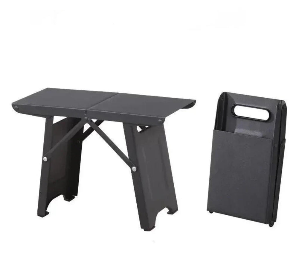 Folding Camping Stool – Steel Frame, 120kg & Portable Outdoor Seat