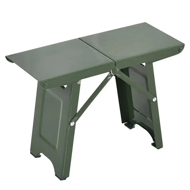 Folding Camping Stool – Steel Frame, 120kg & Portable Outdoor Seat