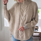 Heidi™ Vintage Kabelpullover – Bequemer Strickpullover für Damen im Retro-Stil | Hochwertige Materialien | Perfekt für Herbst und Winter