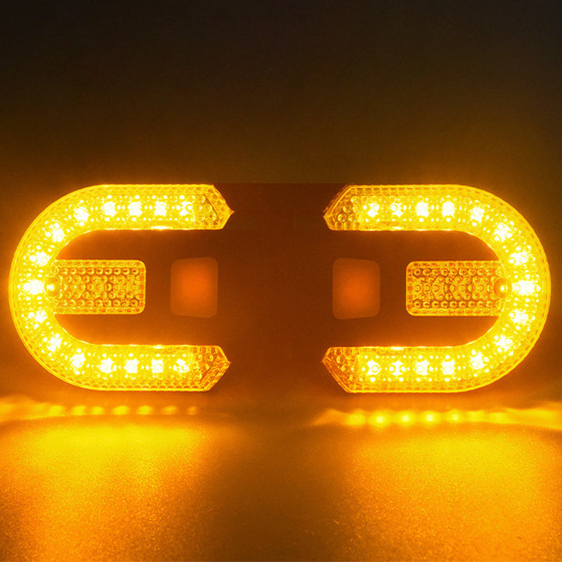 LED Bike Tail Light – Wireless Remote, Turn Signals & 38 LEDs USB Rechargeable