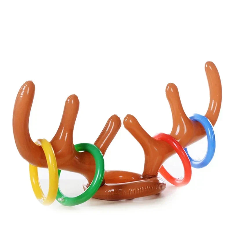 RingDeer Weihnachts-Ringwurfspiel für die ganze Familie – Festliches Spielvergnügen für drinnen und draußen