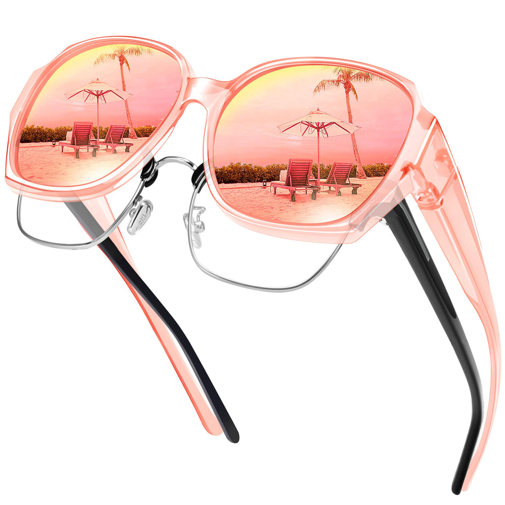 Polarized Fit-Over Sunglasses – Unisex, UV Protection & Anti-Glare