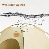 Foldable Cat & Small Dog Tent – Enclosed Retreat, Soft Lining & Collapsible Design