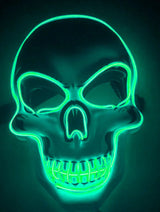 Multicolor LED Skeleton Costume Mask