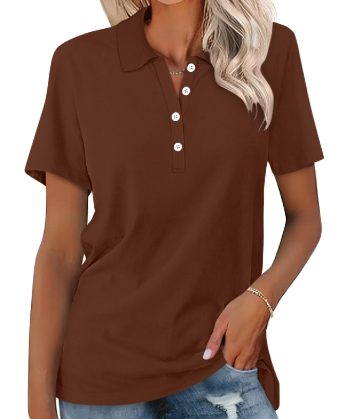 Nova Polo Shirt - Brown