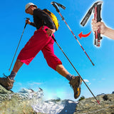Trekking Pole – Foldable Telescoping Design, Adjustable Length & Aluminum Alloy