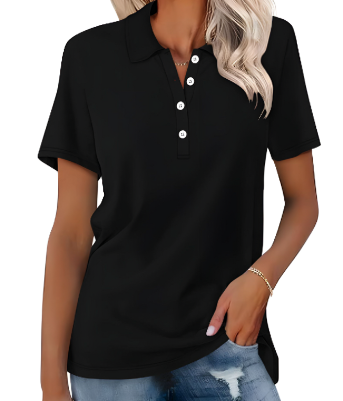 Nova Polo Shirt - Black