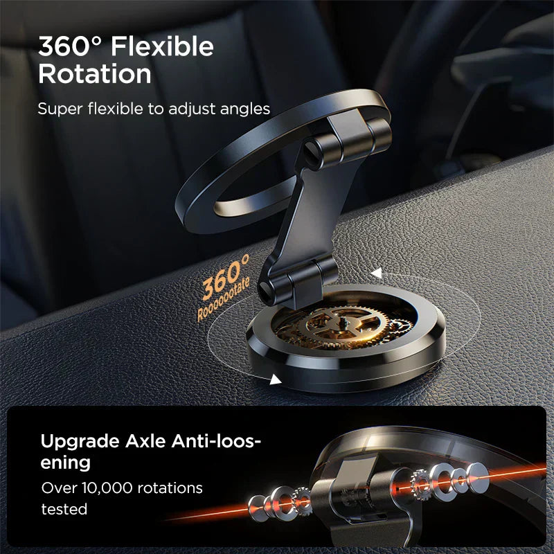 Optimized Product Title: **Magnetischer Auto-Handyhalter mit 360° Drehfunktion – Universeller Handyhalter für sicheres Fahren, kompatibel mit allen Smartphones**