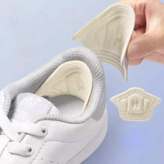 Cushioned Heel Grips for Shoes – Non-Slip, Sweat-Resistant & Trimmable Fit