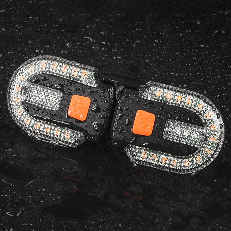 LED Bike Tail Light – Wireless Remote, Turn Signals & 38 LEDs USB Rechargeable