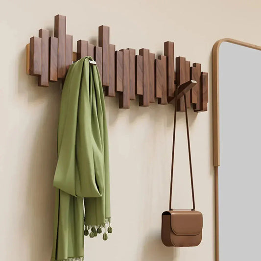 Wooden Wall Hooks – Sturdy Build, Stylish Design & Practical Home Hanging