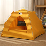 Foldable Cat & Small Dog Tent – Enclosed Retreat, Soft Lining & Collapsible Design