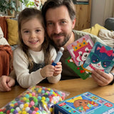 Pompon Bastelset mit Tierkarten – Kreatives, Bildschirmfreies Basteln für Kinder